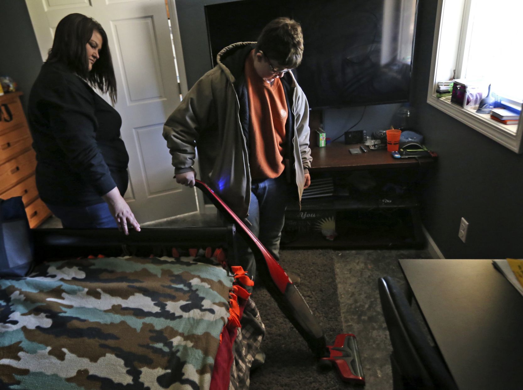 Bedroom chores